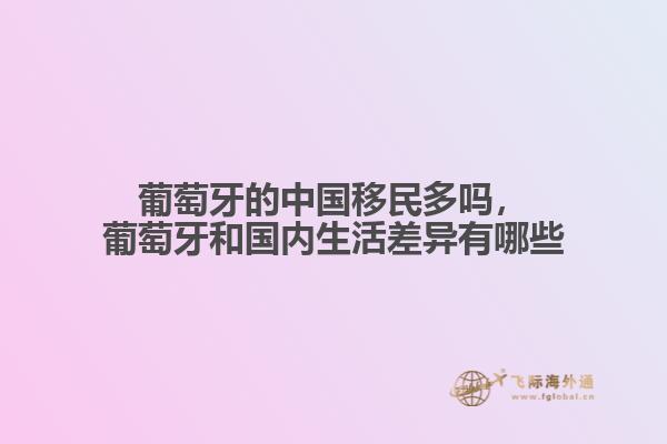 葡萄牙的中國(guó)移民多嗎，葡萄牙和國(guó)內(nèi)生活差異有哪些