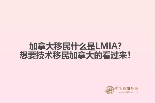 加拿大移民什么是LMIA？想要技術(shù)移民加拿大的看過來！