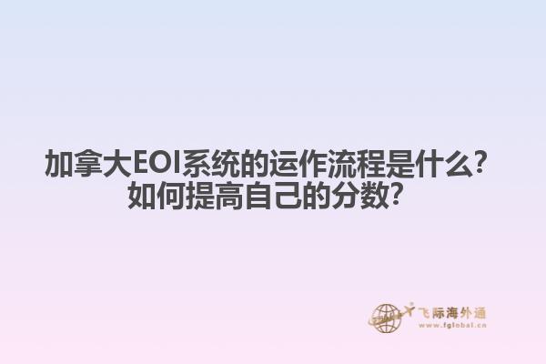 加拿大EOI系統(tǒng)的運(yùn)作流程是什么？如何提高自己的分?jǐn)?shù)？1.jpg