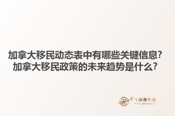 加拿大移民動(dòng)態(tài)表中有哪些關(guān)鍵信息？加拿大移民政策的未來趨勢是什么？1.jpg