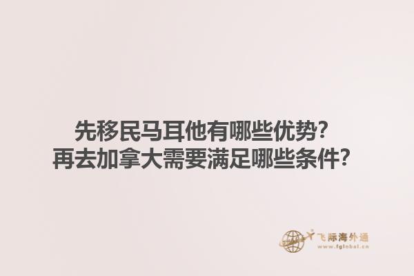 先移民馬耳他有哪些優(yōu)勢？再去加拿大需要滿足哪些條件？1.jpg