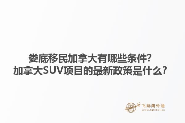婁底移民加拿大有哪些條件？加拿大SUV項(xiàng)目的最新政策是什么？