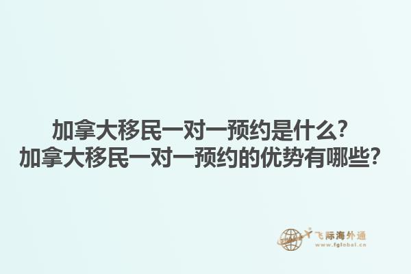 加拿大移民一對一預約是什么？加拿大移民一對一預約的優(yōu)勢有哪些？1.jpg