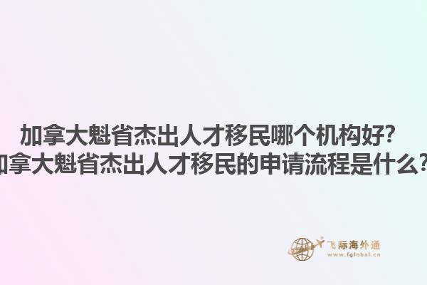 加拿大魁省杰出人才移民哪個機構好？加拿大魁省杰出人才移民的申請流程是什么？1.jpg