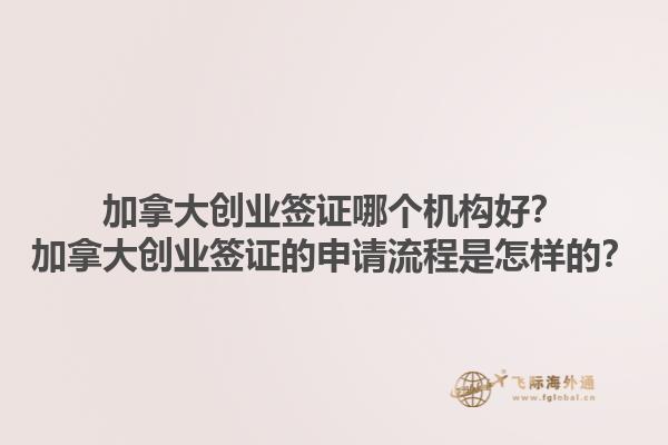 加拿大創(chuàng)業(yè)簽證哪個(gè)機(jī)構(gòu)好？加拿大創(chuàng)業(yè)簽證的申請(qǐng)流程是怎樣的？1.jpg