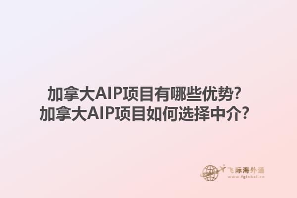 加拿大AIP項(xiàng)目有哪些優(yōu)勢(shì)？加拿大AIP項(xiàng)目如何選擇中介？1.jpg