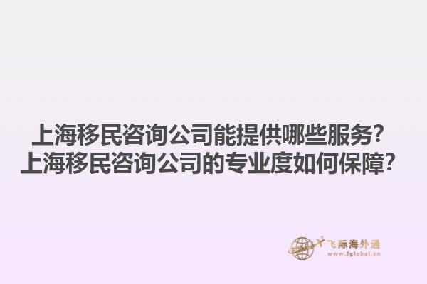 上海移民咨詢公司能提供哪些服務(wù)？上海移民咨詢公司的專業(yè)度如何保障？1.jpg