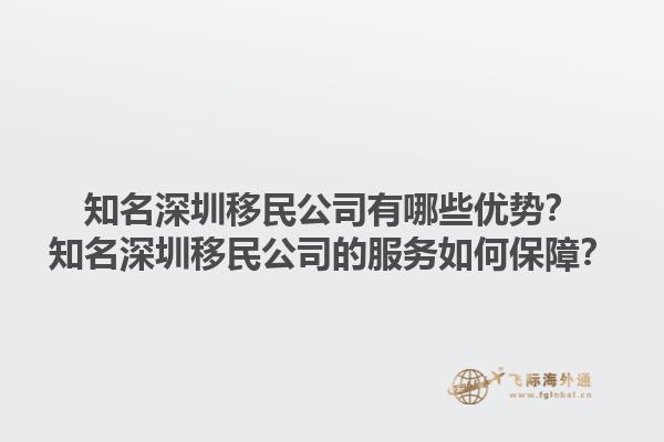 知名深圳移民公司有哪些優(yōu)勢？知名深圳移民公司的服務如何保障？1.jpg