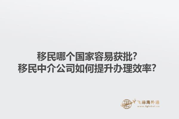 移民哪個國家容易獲批？移民中介公司如何提升辦理效率？1.jpg