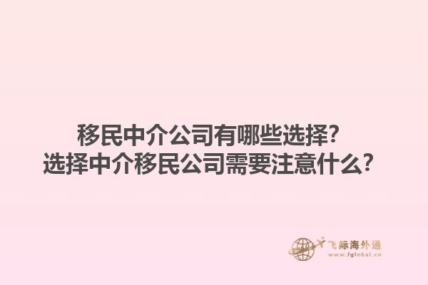 移民中介公司有哪些選擇？選擇中介移民公司需要注意什么？1.jpg